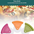 Miniatyrbillede 4 af 4: Pizza Skærehjælp med Plastikhjul - Kage, Brød, Bageudstyr