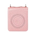 Miniatyrbillede 5 af 5: Magnetisk Etui til Samsung Galaxy Z Flip 6, Trådløs Oplader Læder Etui med Crossbody Skulderrem & Hængselbeskyttelse
