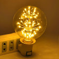 Miniatyrbilde 3 av 5: Antik LED-pære 3W G95 E27 Globe Rund Pære for Festlig Dekorasjon 85265V Varmt Lys