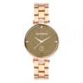 Pikkukuva 1 / 3: Säädettävä ruusukullanvärinen metalliranneke Garmin Lily -älykelloon