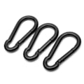 Miniatyrbillede 3 af 5: 12 stk. 8x80mm Fjeder Snap Hooks, Karabinhage, Hurtigkoblings Karabiner til Indendørs og Udendørs Aktiviteter
