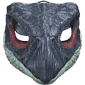 Pikkukuva 3 / 5: Jurassic World Juggernaut Therizinosaurus -dinosaurinaamio suulla, naamiaiskostyymi ja cosplay-lahja