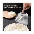 Miniatyrbild 5 av 5: Automatisk Elektrisk Dumplingmaskin Dumplingform Pressning Dumpling Skin Form Automatisk Acc