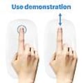 Miniatyrbillede 5 af 5: Apple Bluetooth trådløs Magic Mouse Slim ergonomisk genopladelig computermus