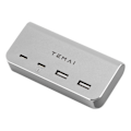 Pikkukuva 3 / 5: USB-hubi-jakaja-sovitin TypeC-latausliitäntä Tesla Model 3/Y 2020. 06+ -malleihin