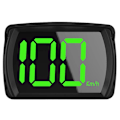 Miniatyrbillede 1 af 4: Digital Speedometer Multifunktionel Bil Head Up Display Motorcykel Speedometer Måler