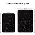 Miniatyrbillede 2 af 5: Bademåtte skridsikker memory foam bademåtte blød hyggelig polstret komfort holdbar luksus