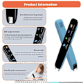 Miniatyrbillede 5 af 5: Instant Voice Translator, Sprog Oversætter Enhed Ingen WiFi Nødvendig, 112 Sprog Oversættelsespen Traductor A