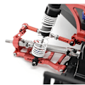 Miniatyrbillede 3 af 4: 4 stk. Metal Rustfrit Stål Drivaksel CVD til 1/10 Traxxas Slash Stampede Vxl 4wd RC Bil Opgradering P