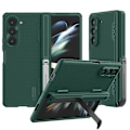 Miniatyrbilde 1 av 5: Z Fold 5-deksel, slank hard PC frostet anti-dråpe støtsikker deksel for Samsung Galaxy Z Fold 5 med innebygd støtte