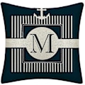 Miniatyrbild 3 av 4: Färgglada Havstema Segelfartyg Ankar Design Kuddar Linne Bomull Kast Kuddfodral Mjukt Sängkläder Kuddfodral För Soffa 45 X 45 Cm, 5 Stycken