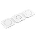 Miniatyrbillede 1 af 5: 15w Apple Magsafe Magnetisk 3 i 1 Foldbar Trådløs Oplader Telefon Stativ