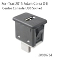 Miniatyrbilde 2 av 5: USB-port for midtkonsollen, bilkontakt for - 2015 Opel Adam Corsa D E 20928734