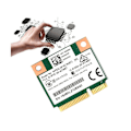 Miniatyrbillede 4 af 5: Qca6174 Wpeq-261acn(bt) Wifi Kort+2xantenne 802.11ac 867m Qca6174 Bluetooth 4.2 Wifi 5 Mini Pcie Ca