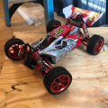 Miniatyrbild 4 av 5: 65mm Metallfälg + Hög Grepp Gummi Däck för 144001 A959 A959-b 124019 124018 RC Bil