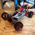 Pikkukuva 4 / 5: 65 mm Metallivanteiset pyörät + vahvan pidon kumirenkaat 144001 A959 A959-b 124019 124018 RC-autolle