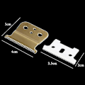 Miniatyrbillede 2 af 3: 2 stk. T-outliner udskiftningskeramiske knive Premium Blade Mod kompatibel med Andis elektriske saks