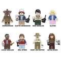 8 st Stranger Things-serien Monterade Byggklossar Leksaksset Minifigurer Modell Barnpresent