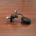 Miniatyrbillede 5 af 5: Sort Metal Stativ Tromme Tonekontrol Trommespjæld Med Knapper Til Tromme Percussion Tilbehør Dele