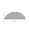 Miniatyrbilde 2 av 5: 8 stk Mopp for Høyhastighets Rengjøringsbørste for S7 Maxv Ultra & S8 Pro Ultra