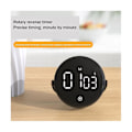 Miniatyrbilde 4 av 5: Magnetisk Kjøkken Timer LED Digital Timer Manuell Nedtelling Timer Alarmklokke Matlaging Dusj Studie Fi