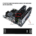 Miniatyrbilde 4 av 5: 10cm Fleksibel Sli Bridge Gpu-kabel Vga Interconnect Connector For Nvidia