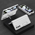 Miniatyrbilde 1 av 5: Etui kompatibel med Samsung Galaxy Z Fold 5, innebygd støtte PC All-inclusive støtsikkert deksel med magnetisk hengselbeskyttelse
