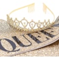 Pikkukuva 3 / 5: \"Syntymäpäiväkuningatar\" -vyö ja timantti tiara -setti - Syntymäpäivälahjat