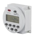 Miniatyrbild 2 av 3: LCD Digital Programmerbar Styrströmbrytare Tidrelä (220VAC) YEMAA