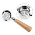 Miniatyrbillede 4 af 5: Blå 51mm Bundløs Kaffemaskine Til Delonghi Ec680/685E