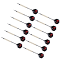 Miniatyrbilde 4 av 5: Dartpiler med plastspiss for elektronisk darttavle 12 stk Soft Darts piler sett, 18 gram Proff Softdarts dartpil, Dart, 15 Aluminium skaft