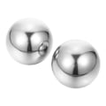 Miniatyrbillede 1 af 3: 2 stk. Håndtræningsbolde Metal Fitnessbolde Legetøjs Håndbolde Gigt Baoding Bolde Gigt Metalbolde Sikre Stressbolde