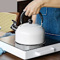 Miniatyrbild 4 av 5: Visslande vattenkokare 3l rostfritt stål tekanna vattenkokare visslande vattenkokare induktion tekanna visslande vattenkokare för kök gasspisar induktionsspisar spisplattor