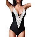 Miniatyrbild 1 av 3: Dhrs Fashion Damkläder Vintage Spetsbikini Set Strandbadkläder Baddräkt