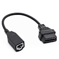 Miniatyrbillede 1 af 5: OBD2 Kabel til 3-polet OBD1 Adapter OBD2 Obdii til 3-polet til 16-polet Stik Kompatibel Diagnostisk Værktøj