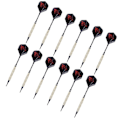 Miniatyrbilde 1 av 5: Dartpiler med plastspiss for elektronisk darttavle 12 stk Soft Darts piler sett, 18 gram Proff Softdarts dartpil, Dart, 15 Aluminium skaft