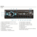 Pikkukuva 4 / 5: Dab Car Digitaalinen Radiosoitin Bt 4.2 Auton Äänisoitin Dab/dab+/fm Vastaanotin Tukee U-Levyä Ja Tf Autoa