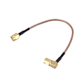Pikkukuva 4 / 5: 1,35 GHz - 9,5 GHz 8x10 cm UWB Ultra Wideband Log-periodisen Antenni 5-6 dB 15 W SMA-naaras Adapteri