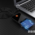 Miniatyrbild 3 av 4: Dhrs Smart Card Reader Dod Militär Usb Gemensam Åtkomst Cac, Kompatibel Med Windows, Mac Os Och