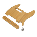 Miniatyrbillede 2 af 3: Pickguard Beskyttelsesplade Til Tl Akustisk Guitar Udskiftning Dekoration Tilbehør Dele Bambus Gq226