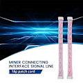 Miniatyrbillede 5 af 5: 20 stk. 18-bens signal kabel 2x9 Pins Miner Connect Data Kabel til Antminer S9 S7 L3 maskine, kommunikation