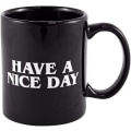 Miniatyrbillede 1 af 3: Have A Nice Day Kaffe Kops Midt Finger Sjov Kop Til Kaffe Mælk Juice
