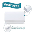 Miniatyrbillede 2 af 5: Pool Skimmer Dør Weir Baffle S-20 Skimmer Samling Udskiftning Reservedele til 85001500