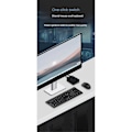 Miniatyrbillede 3 af 5: USB 2.0 KVM Switch 1X2/2X1 Switch Switcher USB Splitter Delt Controller til Laptop Computer Printer Tastatur Mus, B