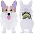 Pikkukuva 2 / 5: Sulo puutarhan kukkaruukku lehmän koiran istutuskone, lehmän corgi pomeranian vuohen puutarharuukut, pvc-kukkaruukku puutarhan kodin sisustus
