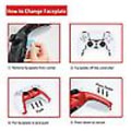 Miniatyrbilde 3 av 3: PS5-kontrollerdeksel, erstatningskall for dekorasjon, grepdekorativ stripe for Playstation 5