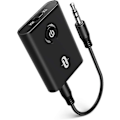 Miniatyrbillede 1 af 4: Bluetooth 5.0 Sender/modtager, Taotronics 2-i-1 Trådløs 3,5 mm Lydadapter (aptx Lav Latency