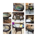 Miniatyrbilde 3 av 5: Kaffefarge Flat Syntetisk Rattan Reparasjonsmateriale Rattan Flett Reparasjonssett For Strikking Og Stol T