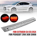Miniatyrbillede 2 af 5: Til Peugeot 208 308 3008 Citroen C4 C5 Ds4 Bagerste Højmonteret Bremslys Tredje Bremslys 6351hh 635