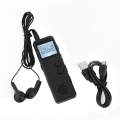 Pikkukuva 3 / 5: Äänitallennin USB-muistitikku USB-diktafonidigitaalinen äänen tallennin WAV-, MP3-soittimella (8 Gt